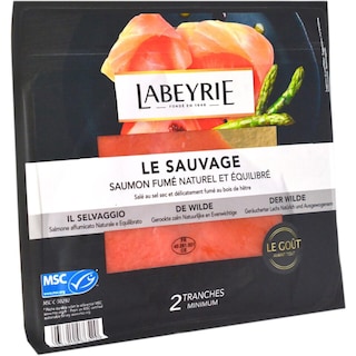 Labeyrie | Somon afumat salbatic felii 75g