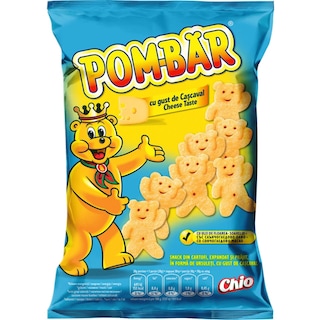 Pom-Bar | Snacks din cartofi cu gust de cascaval 50g
