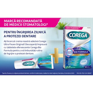 Corega | Crema adeziva pentru proteza dentara Ultra fixare 40g
