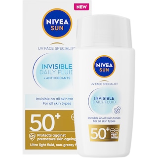 Nivea Sun | Fluid pentru ten Invisible SPF50+ 40ml