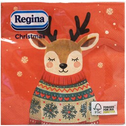 Regina | Servetele pentru Craciun, 3 straturi, 15 buc.