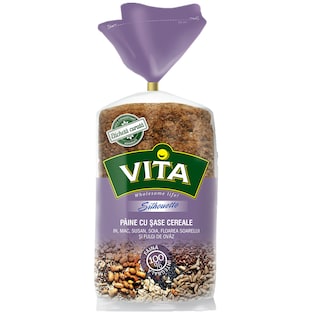 Vita | Silhouette | Paine cu 6 cereale 400g