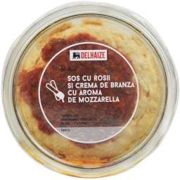 Sos cu rosii si crema de branza cu aroma de mozzarella 200g