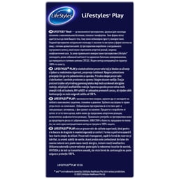 LifeStyles | Prezervative Play 12 bucati