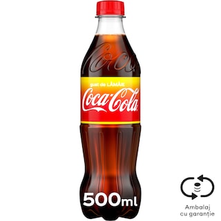 Coca-Cola | Bautura racoritoare cu gust de lamaie 0.5L