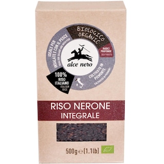 Alce Nero | Orez negru integral Bio 500g