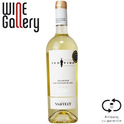 Vartely | Individo | Vin alb sec Traminer, Sauvignon Blanc 0.75L