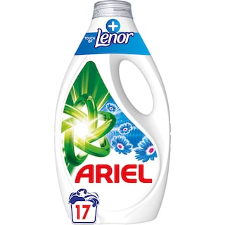 Ariel | Detergent lichid +Touch of Lenor, 17 spalari