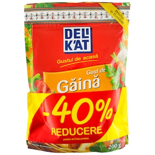 Delikat | Baza pentru mancare cu gust de gaina 2x200g