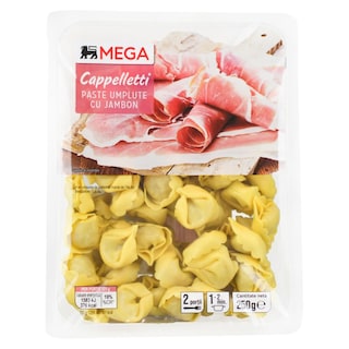 MEGA | Cappelleti cu jambon crud 250g