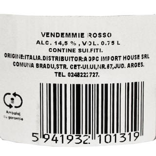 Tenuta Ullise | Vin rosu 10 Vendemmie Rosso 0.75L