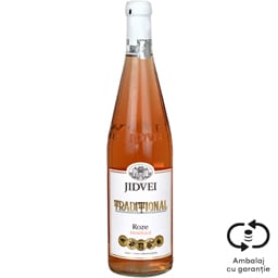 Jidvei | Vin roze demidulce Traditional 0.75L