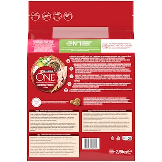Purina One | Hrana caini adult,curcan si orez 2.5kg