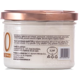 Laptaria cu caimac | Iaurt 10% grasime 190g