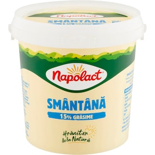 Napolact | Gospodar | Smantana gospodar cu 15% grasime 900g