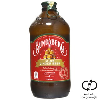 Bundaberg | Bere fara alcool cu scortisoara si ghimbir 375ml