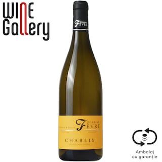Vin alb sec bio Chablis 0.75L