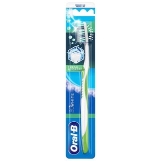 Oral-B | Periuta de dinti Medium 3D White Fresh, diverse culori