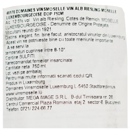 Domaines Vinsmoselle | Vin alb Riesling 0.75L