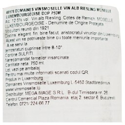 Domaines Vinsmoselle | Vin alb Riesling 0.75L
