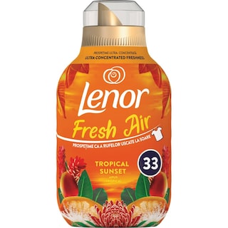 Lenor | Balsam de rufe Tropical Sunset, 33 spalari, 462ml