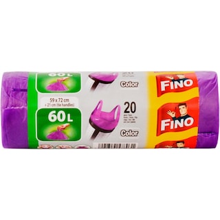 Fino | Saci menajeri 60L, 20 bucati