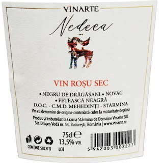 Nedeea | Vin rosu sec Feteasca Neagra 0.75l