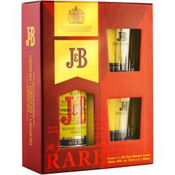 Whisky cu 2 pahare, 0.7L