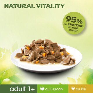 Perfect Fit | Natural Vitality | Hrana umeda pentru pisici cu pui si curcan 6x50g