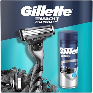 Gillette | Set cosmetice Mach3 Charcoal