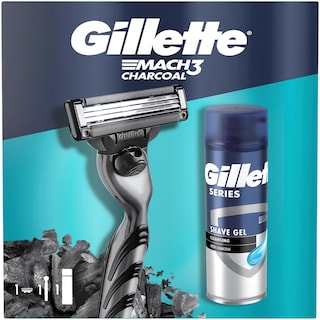 Gillette | Set cosmetice Mach3 Charcoal