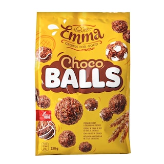 Emma | Cereale in forma de bile cu gust de ciocolata 250g