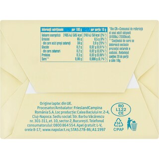 Napolact | Unt de masa B 65% grasime 200g