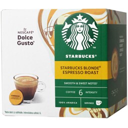 Starbucks | Cafea Blonde Espresso Roast, 12 capsule