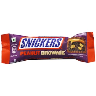 Snickers | Baton cu arahide si aroma de brownie 45g