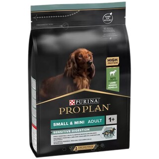 Pro plan | Hrana uscata pentru caini Small & Mini Sensitive Digestion, miel 3kg