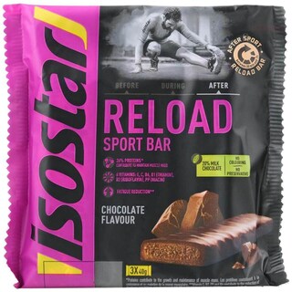 Isostar | Batoane proteice Reload 3x40g