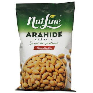 Nutline | Arahide prajite in ulei, nesarate 300g