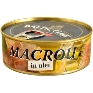 Baltic Club | Macrou in ulei 240g