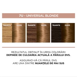 L'Oreal Paris | Vopsea pentru par 7U Universal Blonde