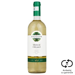 Sigillum Moldaviae | Vin alb demisec Muscat Ottonel 0.75L