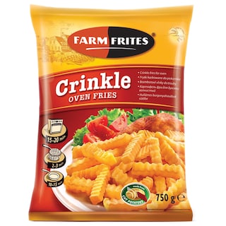 Farm Frites | Cartofi congelati Crinkle 750g