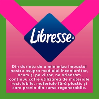 Libresse | Absorbante Natural Care Normal, 10 bucati
