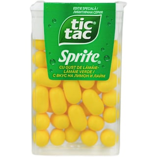 Tic tac | Drajeuri cu gust de lamaie si lamaie verde  18g