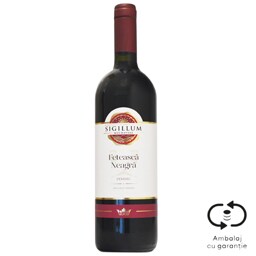 Sigillum | Vin rosu demisec Feteasca Neagra 0.75L