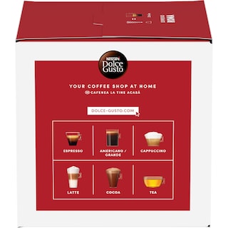 Nescafe | Dolce Gusto | Cafea Espresso Roma 16x6.2g