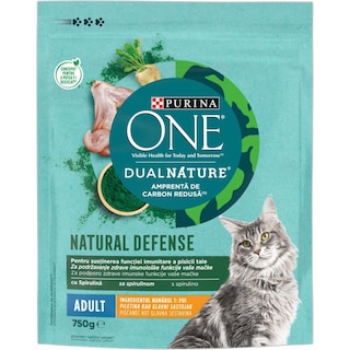 Purina One | Dual Nature | Hrana uscata pentru pisici adulte cu pui 750g