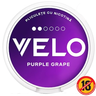 Velo | Pliculete cu nicotina Purple Grape, 6mg