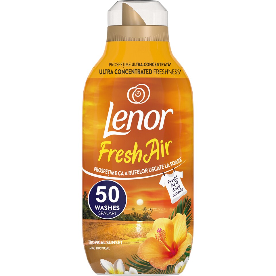 Balsam pentru rufe Tropical Sun, 50 spalari 0.7L (cu card Connect)