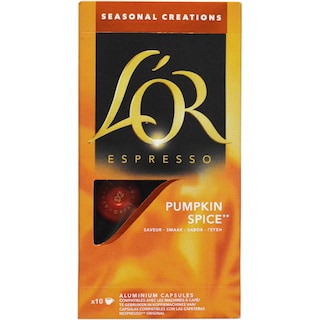 L'or | Cafea Espresso Pumpkin Spice, 10 capsule